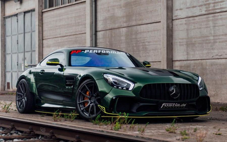 Mercedes-AMG GT S by Fostla.de & PP-Performance on ADV.1 Wheels (ADV5.0 M.V2 CS) '2018